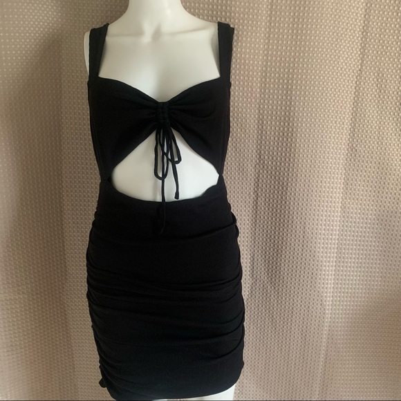 Mini Black Dress - Picture 3 of 7